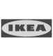 Logótipo cinzento da IKEA